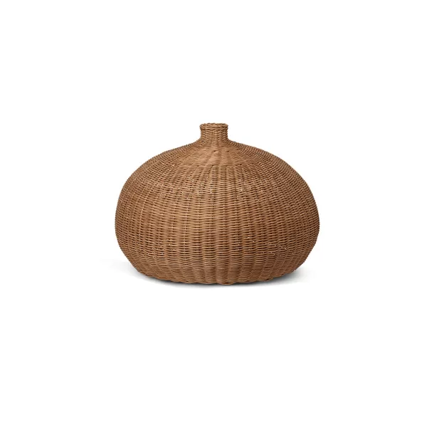 Outlet Ferm Living Abat-Jour Belly Rotin - O 54 Cm - Naturel