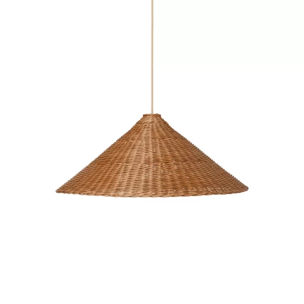 New Ferm Living Abat-Jour Dou Rotin - O 68 Cm - Naturel