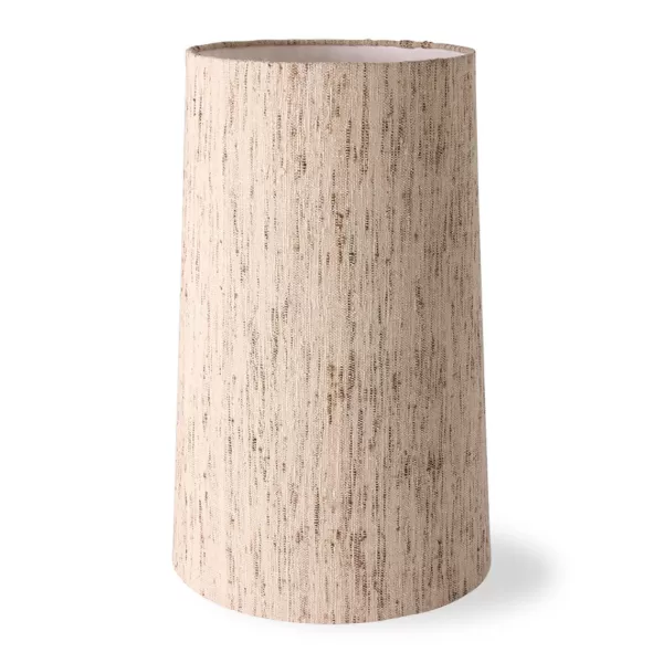 Outlet HK Living Abat-Jour En Soie Conique O 36 Cm - Naturel