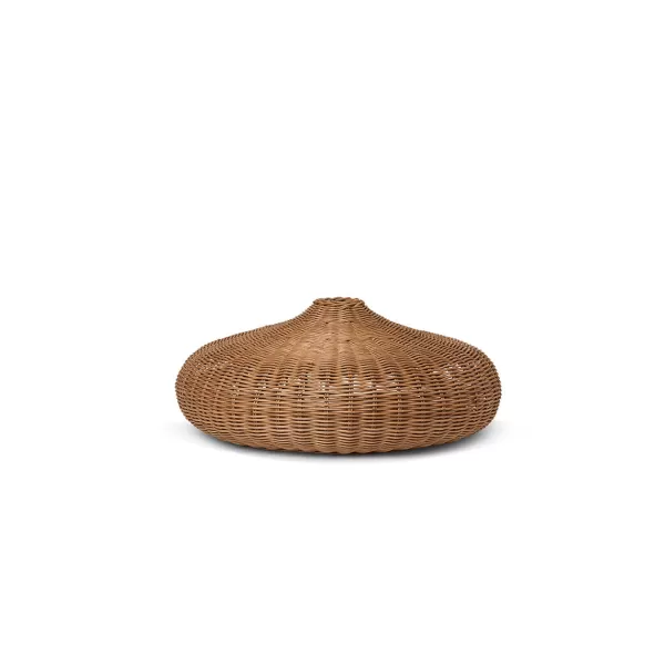 Clearance Ferm Living Abat-Jour Tresse Disc Rotin - O 49.5 Cm - Naturel