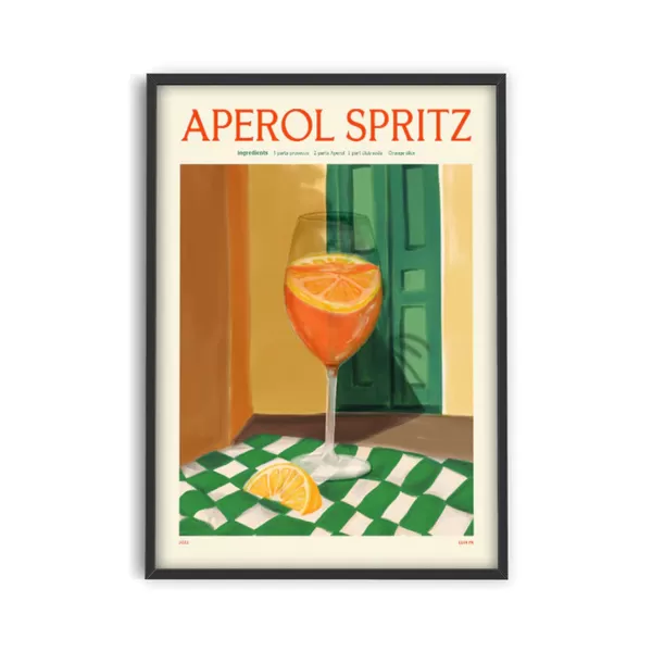 Cheap PSTR Studio Affiche Cocktail - Elin Pk - Aperol Spritz