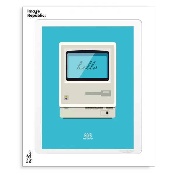 Sale Image Republic Affiche Le Duo 80'S Macintosh - 30 X 40 Cm