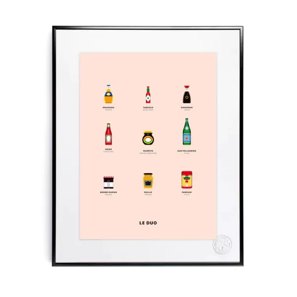 Flash Sale Image Republic Affiche Le Duo Packaging - 40 X 50 Cm