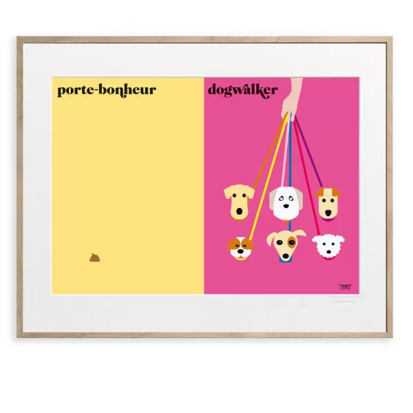 Best Sale Image Republic Affiche Les Chiens By Vahram Muratyan - 40 X 50 Cm