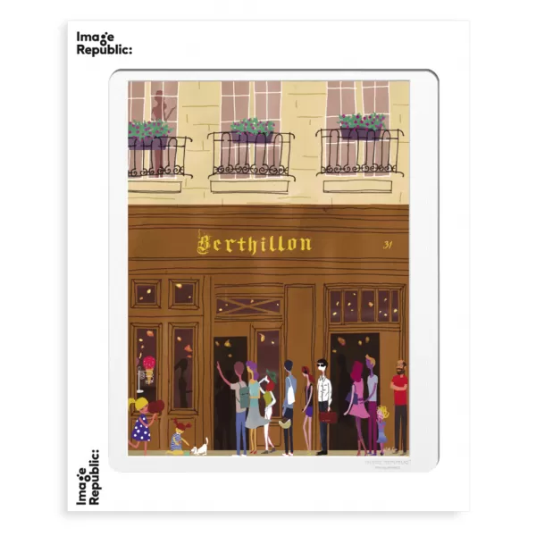 New Image Republic Affiche Wlpp Paris Bertillon - 30 X 40 Cm