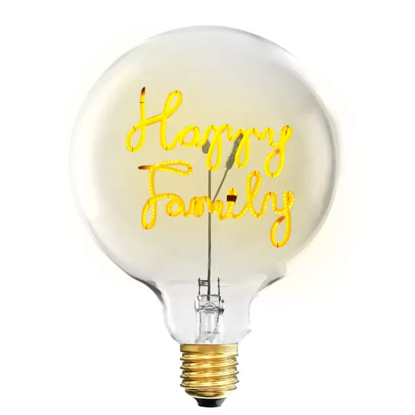 Store Elements Lighting Ampoule Happy Family E27 - Ambre