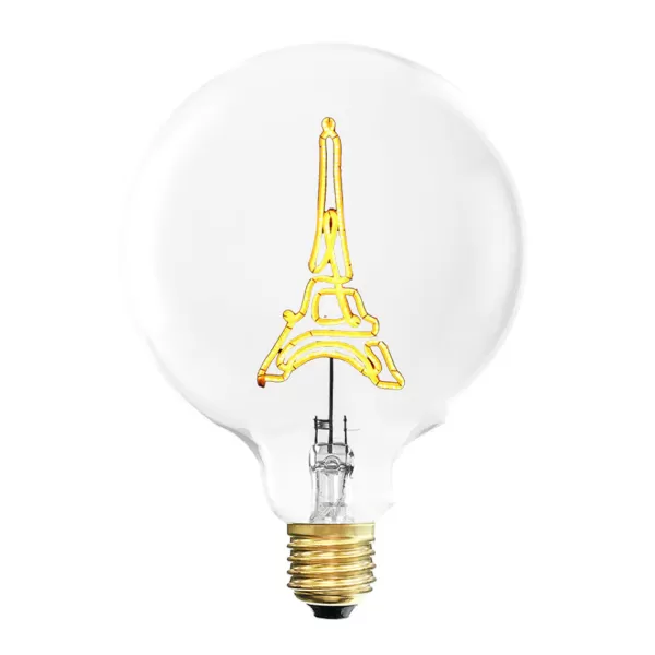 Discount Elements Lighting Ampoule Tour Eiffel E27 - Ambre