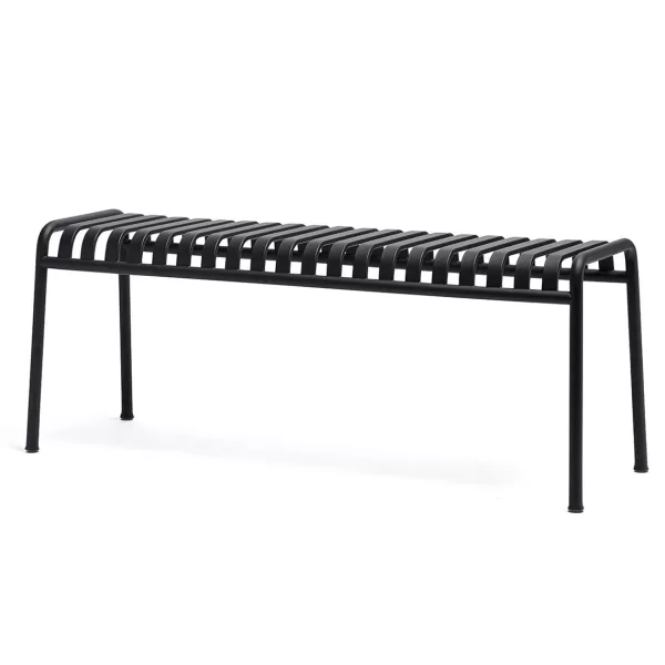 Cheap Hay Banc Palissade En Acier Poudre - Anthracite