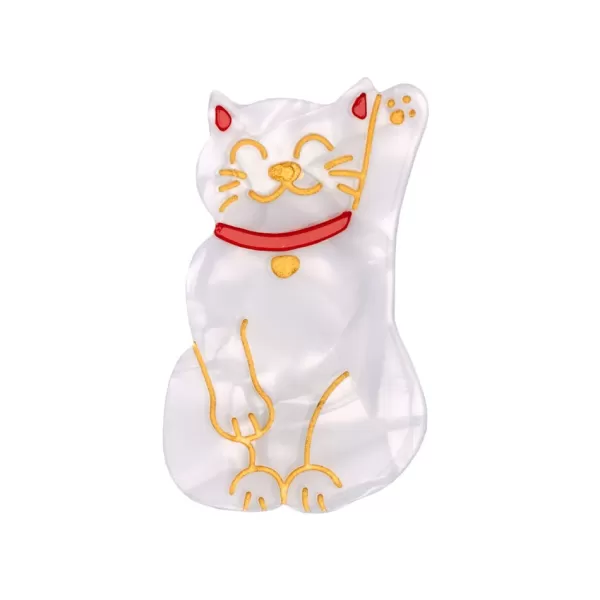 Outlet Coucou Suzette Barrette Chat Porte-Bonheur