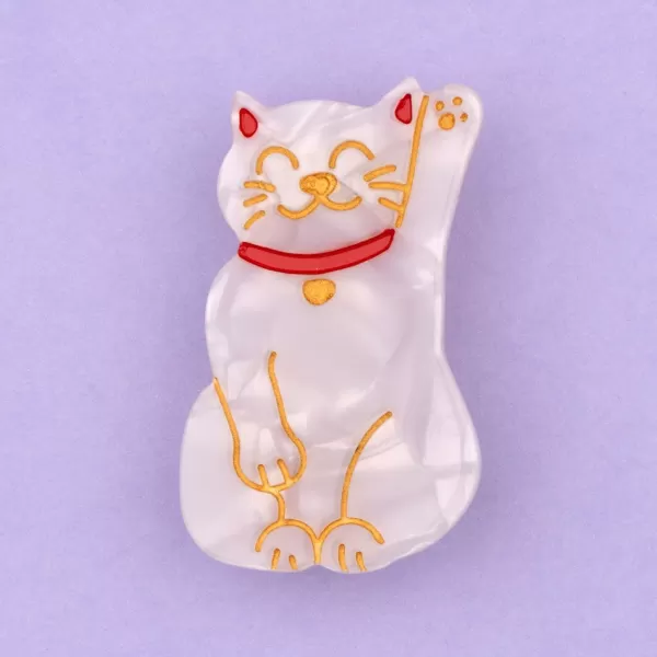 Outlet Coucou Suzette Barrette Chat Porte-Bonheur