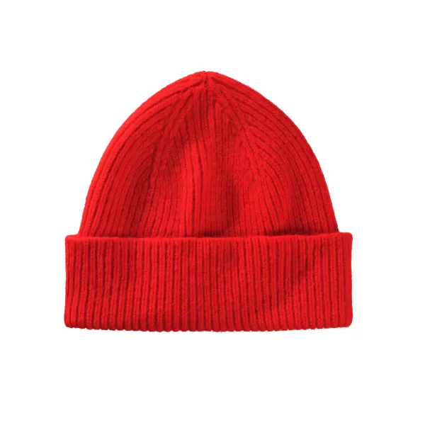 Sale Le Bonnet Bonnet En Laine Melangee - Crimson