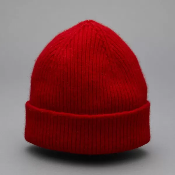 Sale Le Bonnet Bonnet En Laine Melangee - Crimson