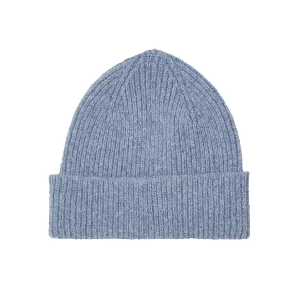 Clearance Le Bonnet Bonnet En Laine Melangee - Denim