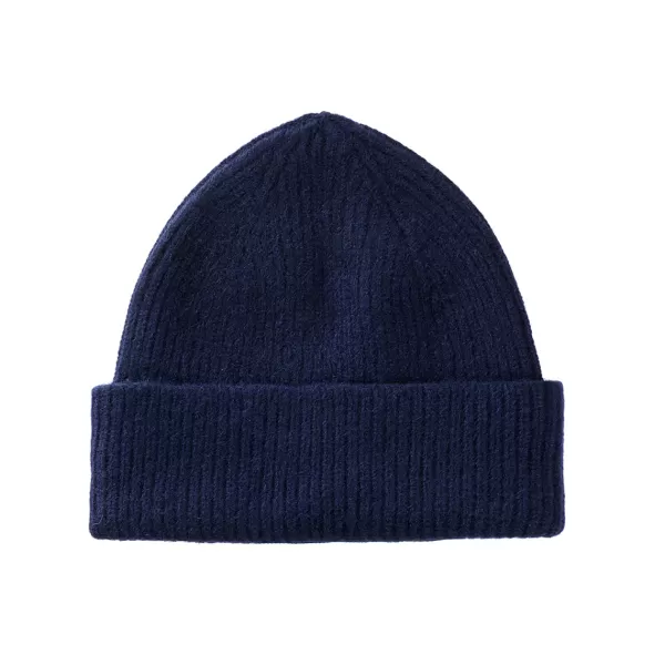 Clearance Le Bonnet Bonnet En Laine Melangee - Midnight