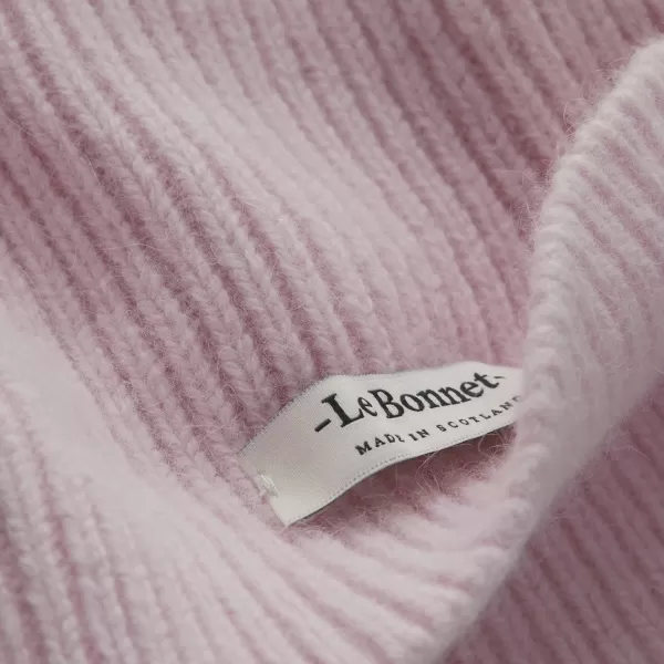 New Le Bonnet Bonnet En Laine Melangee - Rose Blush