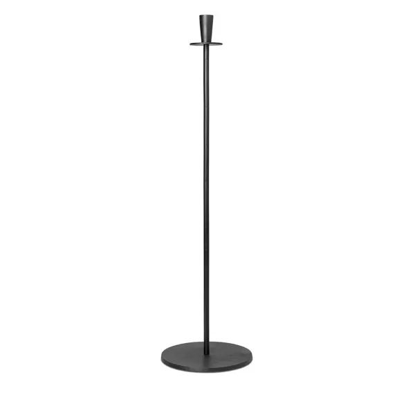 Online Ferm Living Bougeoir Hoy Casted - H 86 Cm - Noir