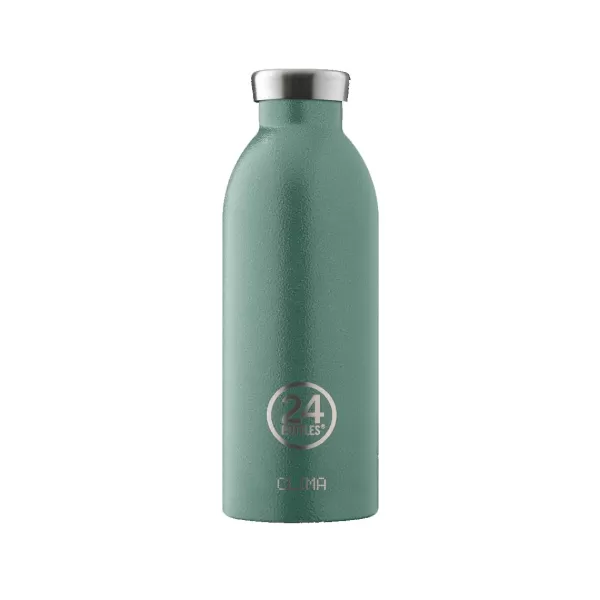 New 24bottles Bouteille Isotherme Clima - Vert Mousse - 500 Ml