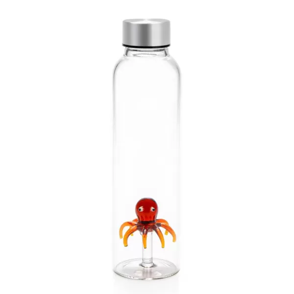 Fashion Sélectionné par Fleux Bouteille Octopus Atlantis En Verre Borosilicate - 0.5L