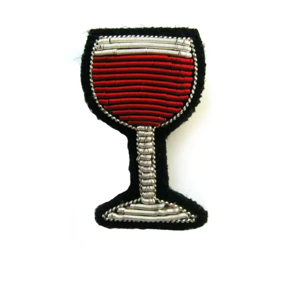 Sale Macon&Lesquoy Broche Verre De Vin