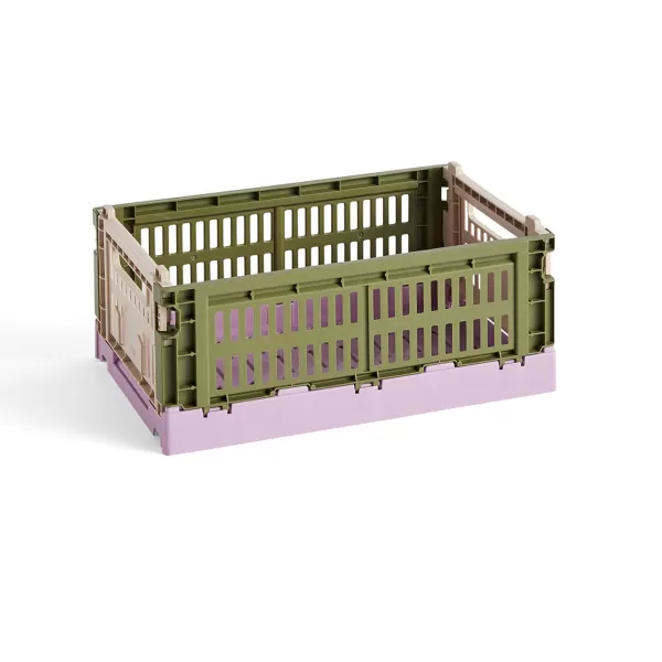 Fashion Hay Caisse Crate Mix S - Olive/ Poudre