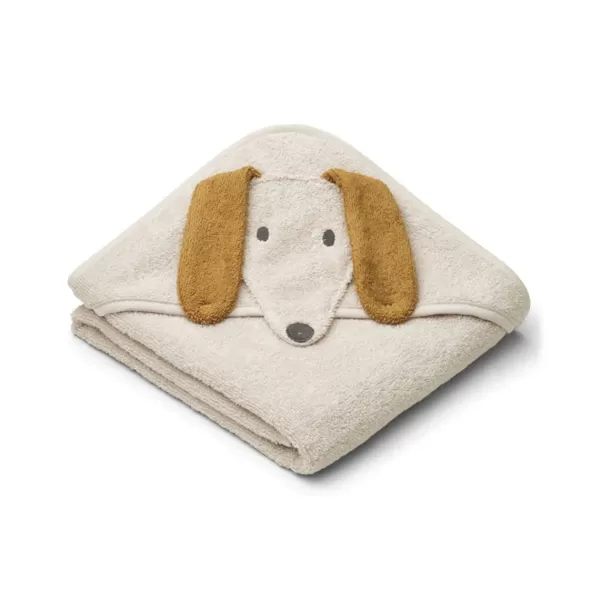 Outlet Liewood Cape De Bain Albert Chien En Coton Biologique - Sable