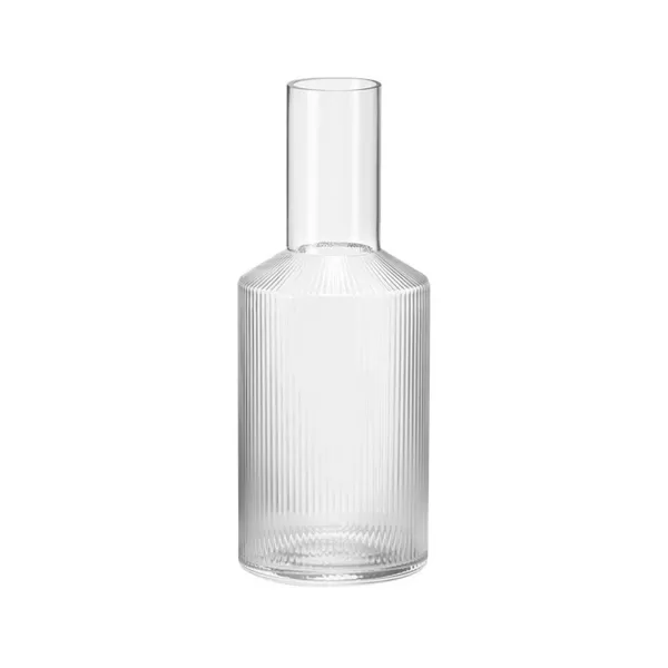 Fashion Ferm Living Carafe Ripple Transparent