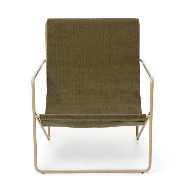 Outlet Ferm Living Chaise Lounge Desert Cashmere / Olive