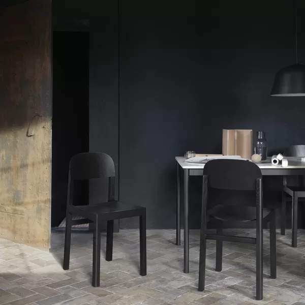 Outlet Muuto Chaise Workshop - Noir