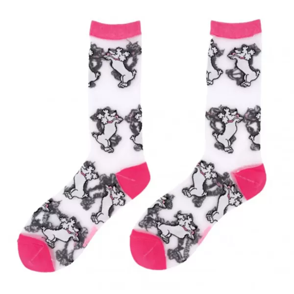 Shop Coucou Suzette Chaussettes Transparentes Caniche