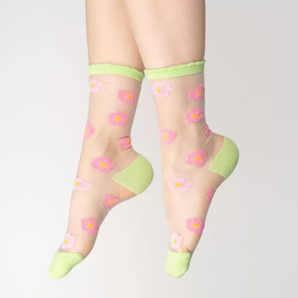 Fashion Coucou Suzette Chaussettes Transparentes Sakura