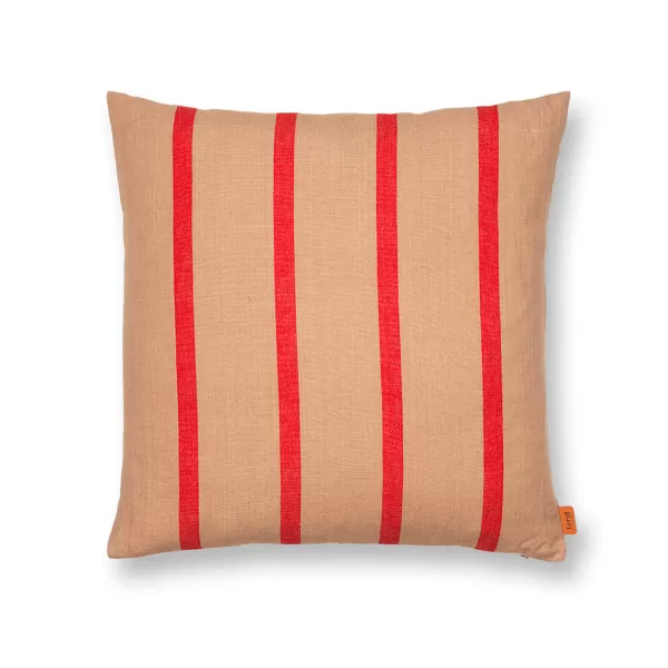 Flash Sale Ferm Living Coussin Grand - Camel/Rouge