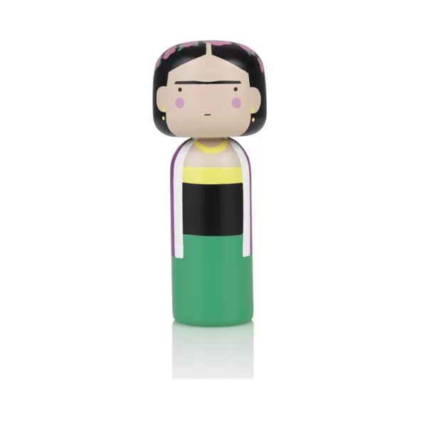 Sale Lucie Kaas Figurine En Bois Kokeshi Sketch.Inc Frida