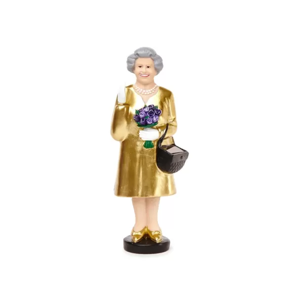 Shop Sélectionné par Fleux Figurine Reine Solaire - Elisabeth Ii - Edition Or