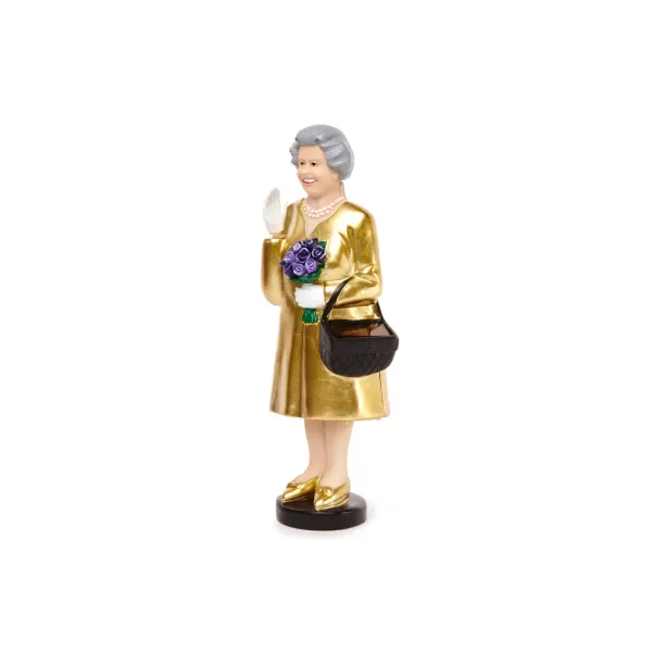 Shop Sélectionné par Fleux Figurine Reine Solaire - Elisabeth Ii - Edition Or