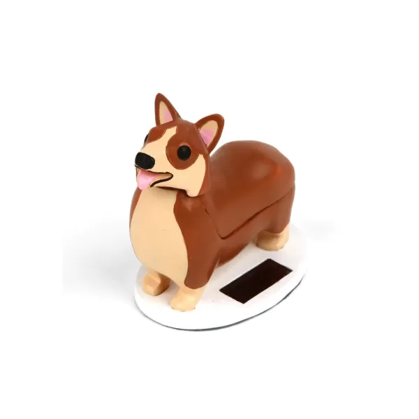 Store Sélectionné par Fleux Figurine Solaire Corgi Elroy