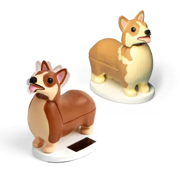 Store Sélectionné par Fleux Figurine Solaire Corgi Elroy