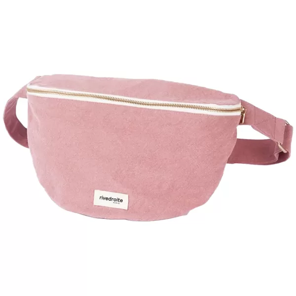 Outlet Rive Droite Paris Grande Banane Custine En Coton Recycle - Bois De Rose