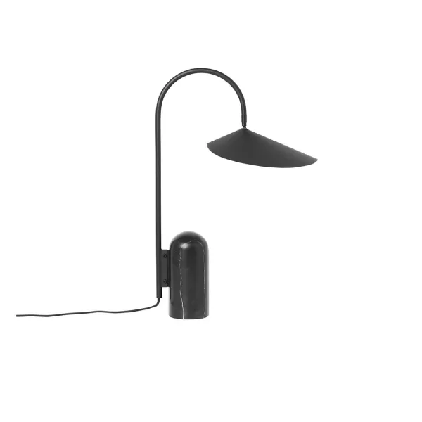 Cheap Ferm Living Lampe A Poser Arum H 50 Cm - Noir