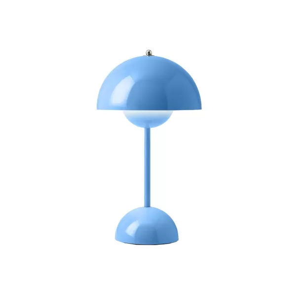 Discount And Tradition Lampe A Poser Flowerpot Vp9 Sans Fil - Bleu Swim