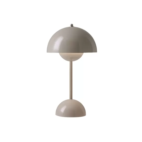 Clearance And Tradition Lampe A Poser Flowerpot Vp9 Sans Fil - Gris Beige