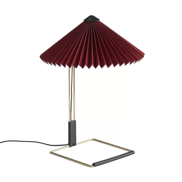 Shop Hay Lampe De Table Matin S Rouge Oxyde