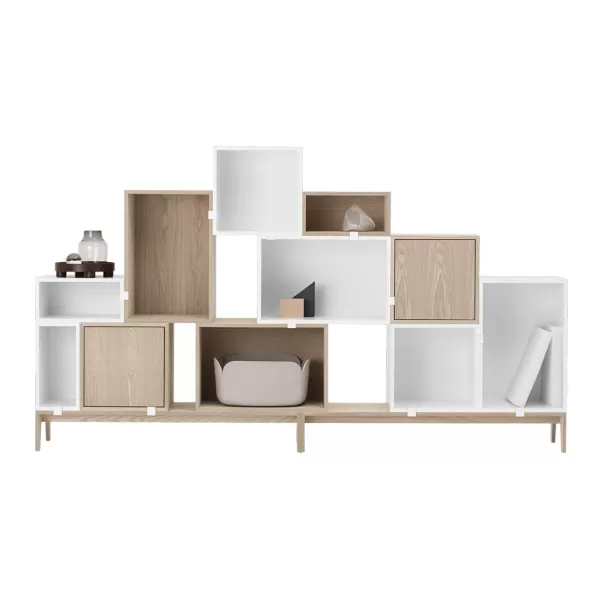 Flash Sale Muuto Meuble De Rangement Stacked Chene Avec Porte M