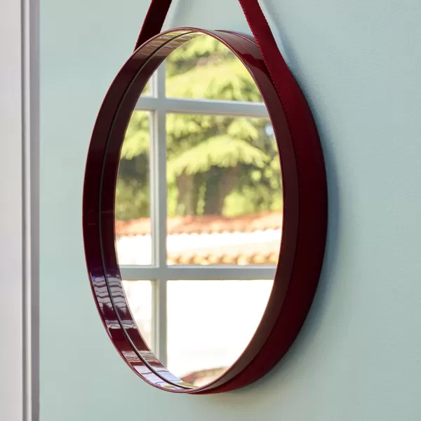 Best Hay Miroir Strap N°2 - O 70 Cm Rouge