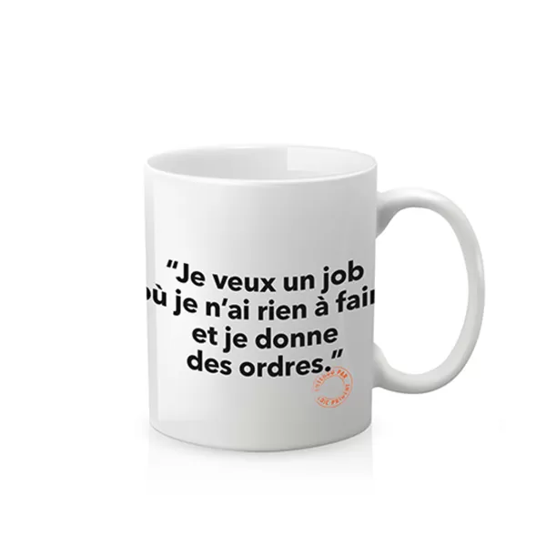 Discount Image Republic Mug Loic Prigent - Je Veux Un Job