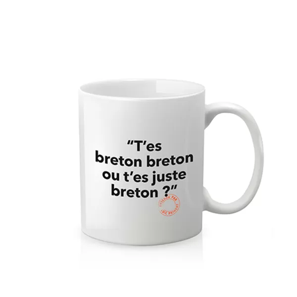 Hot Image Republic Mug Loic Prigent - T'Es Breton Breton