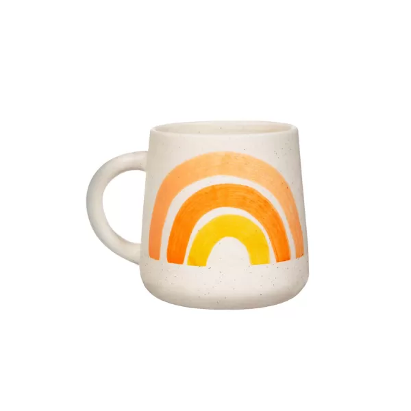 Hot Sélectionné par Fleux Mug Mojave Glaze Arc-En-Ciel Orange