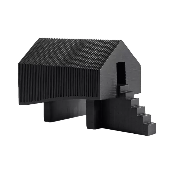 Cheap Ethnicraft Objet Decoratif Maison En Acajou - Noir