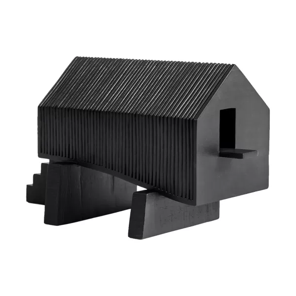 Cheap Ethnicraft Objet Decoratif Maison En Acajou - Noir