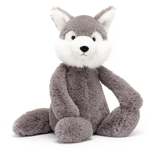 Flash Sale Jellycat Peluche Bashful Loup - H 31 Cm