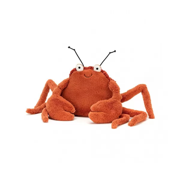 Shop Jellycat Peluche Crispin Le Crabe Rouge